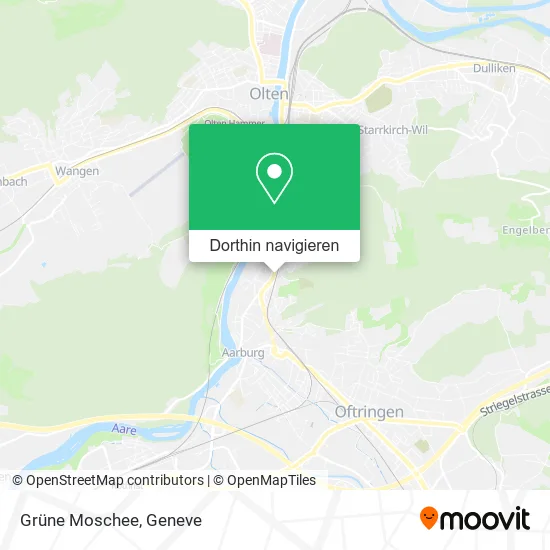 Grüne Moschee Karte