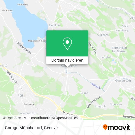 Garage Mönchaltorf Karte