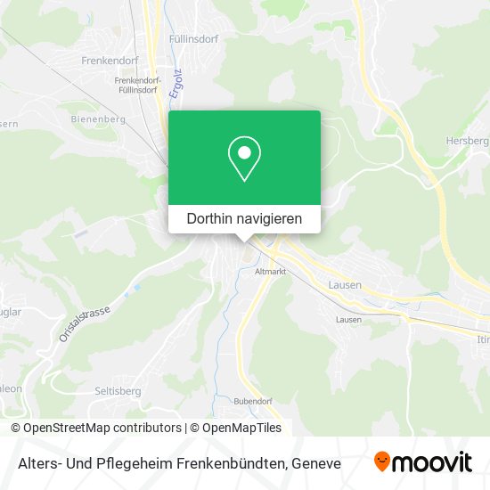 Alters- Und Pflegeheim Frenkenbündten Karte
