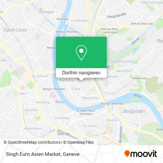 Singh Euro Asien Market Karte