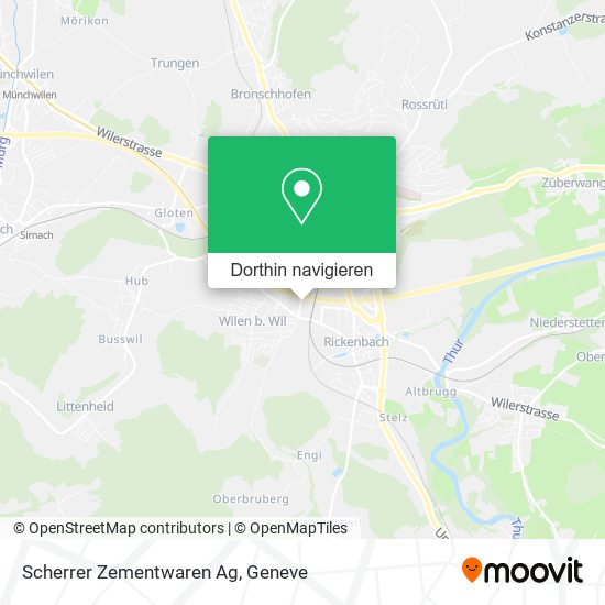 Scherrer Zementwaren Ag Karte