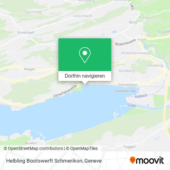 Helbling Bootswerft Schmerikon Karte