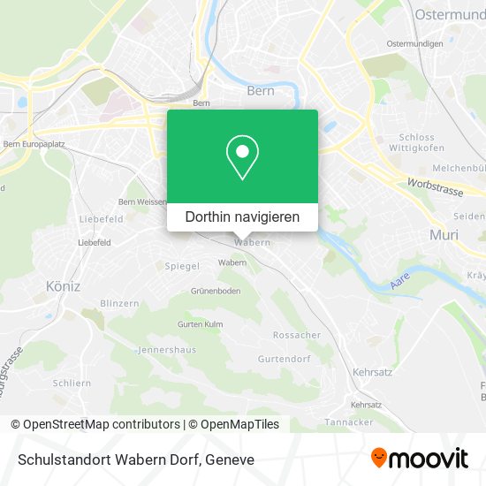 Schulstandort Wabern Dorf Karte