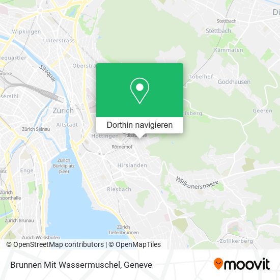 Brunnen Mit Wassermuschel Karte