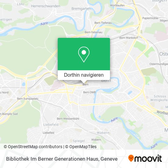Bibliothek Im Berner Generationen Haus Karte