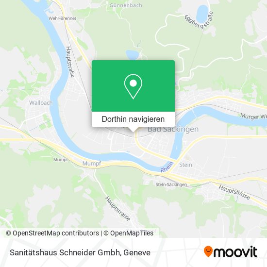 Sanitätshaus Schneider Gmbh Karte