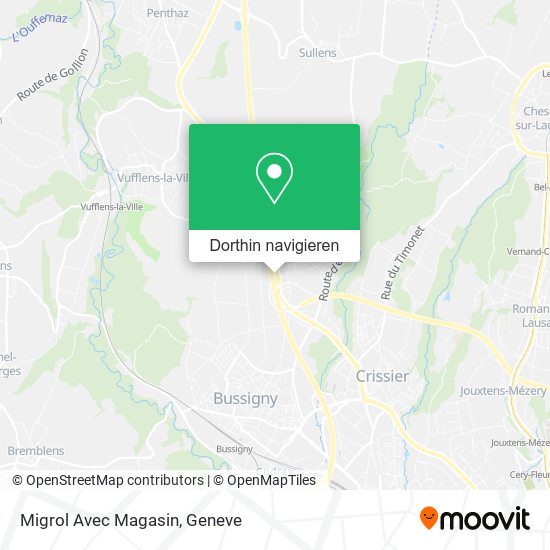 Migrol Avec Magasin Karte