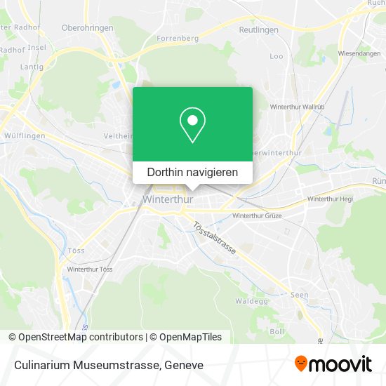 Culinarium Museumstrasse Karte