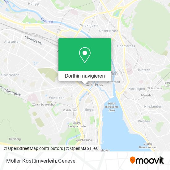 Möller Kostümverleih Karte