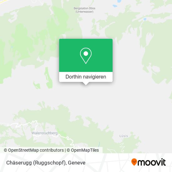 Chäserugg (Ruggschopf) Karte