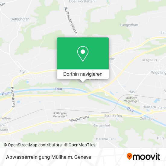 Abwasserreinigung Müllheim Karte