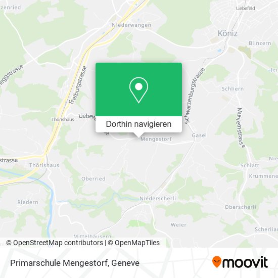 Primarschule Mengestorf Karte