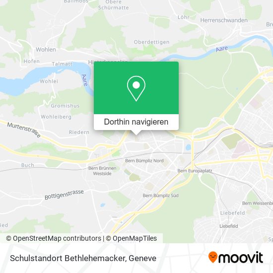 Schulstandort Bethlehemacker Karte