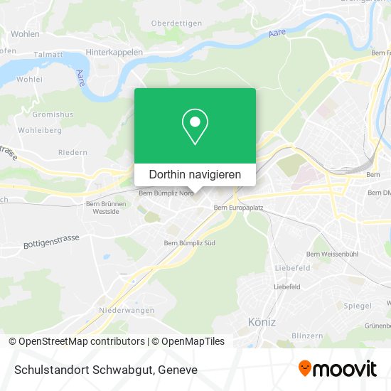 Schulstandort Schwabgut Karte