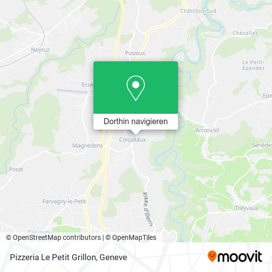 Pizzeria Le Petit Grillon Karte