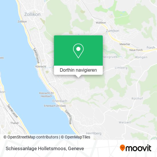 Schiessanlage Holletsmoos Karte