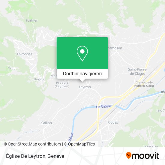 Église De Leytron Karte