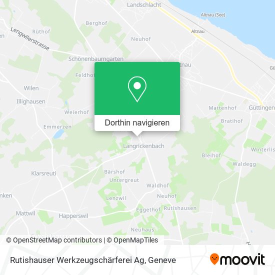 Rutishauser Werkzeugschärferei Ag Karte