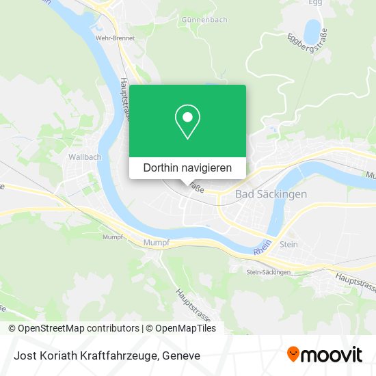Jost Koriath Kraftfahrzeuge Karte