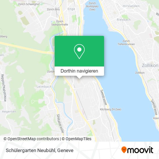 Schülergarten Neubühl Karte