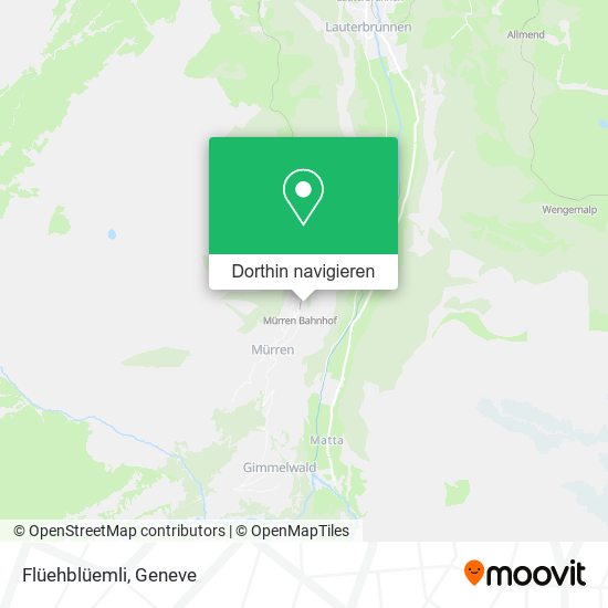 Flüehblüemli Karte