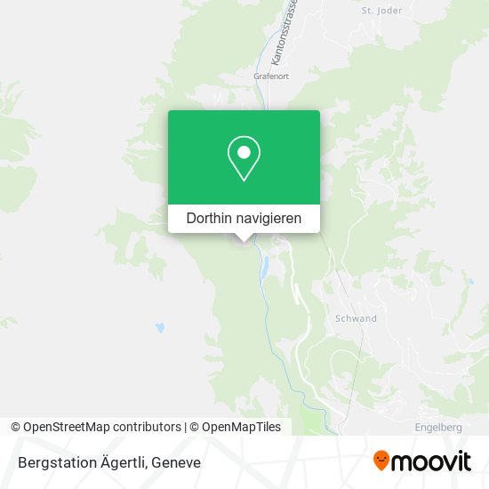 Bergstation Ägertli Karte