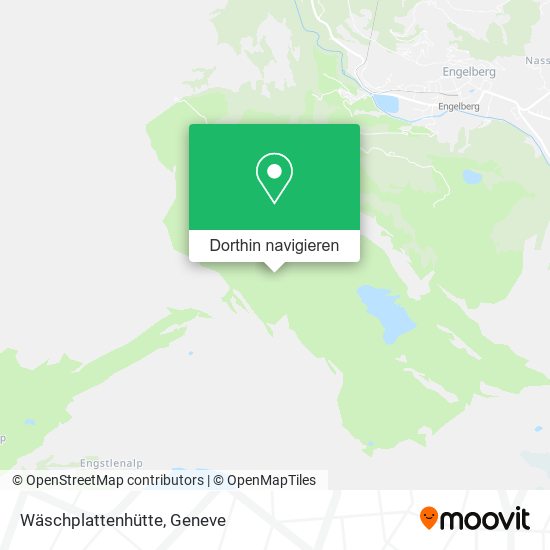 Wäschplattenhütte Karte