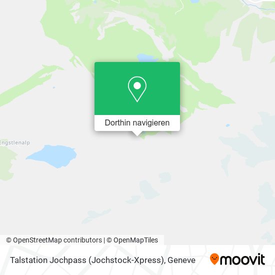 Talstation Jochpass (Jochstock-Xpress) Karte