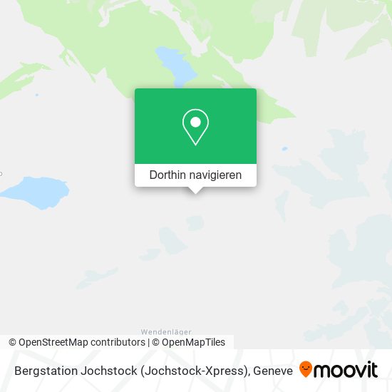 Bergstation Jochstock (Jochstock-Xpress) Karte