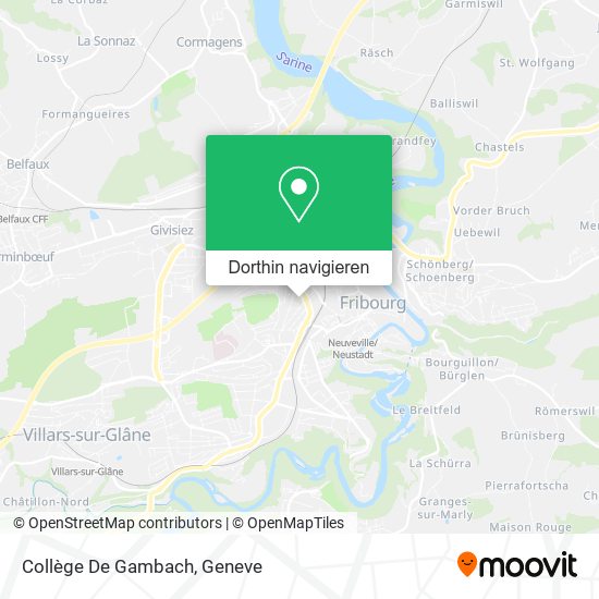 Collège De Gambach Karte