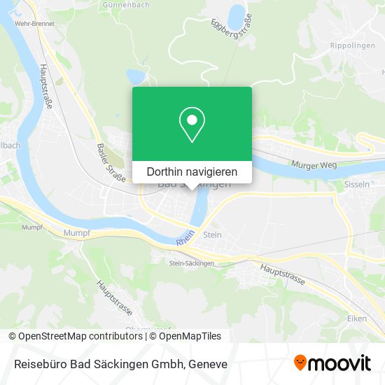 Reisebüro Bad Säckingen Gmbh Karte