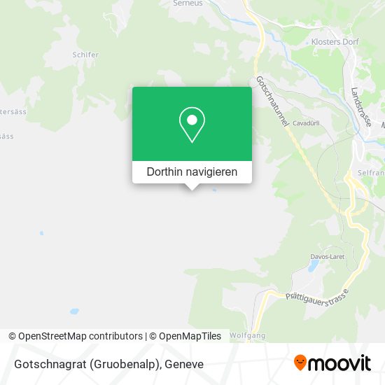 Gotschnagrat (Gruobenalp) Karte