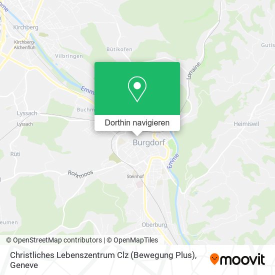 Christliches Lebenszentrum Clz (Bewegung Plus) Karte