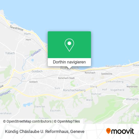 Kündig Chäslaube U. Reformhaus Karte