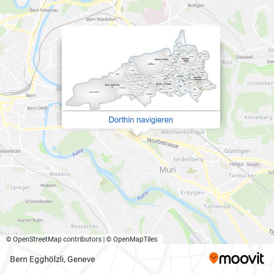 Bern Egghölzli Karte