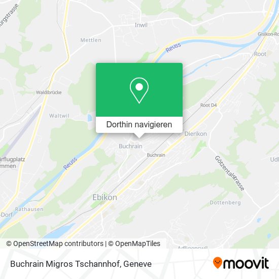 Buchrain Migros Tschannhof Karte