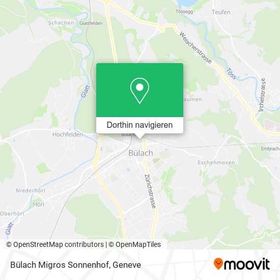 Bülach Migros Sonnenhof Karte