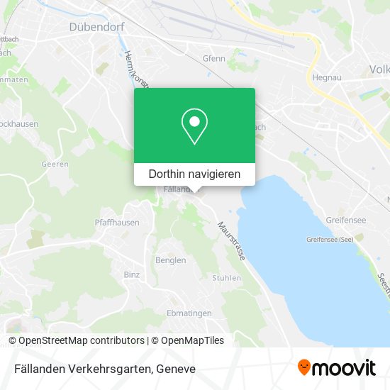 Fällanden Verkehrsgarten Karte