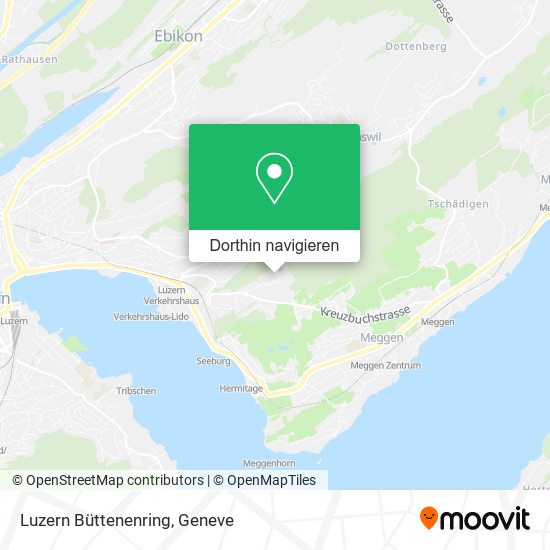 Luzern Büttenenring Karte
