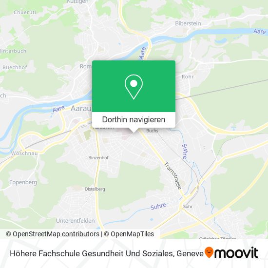 Höhere Fachschule Gesundheit Und Soziales Karte
