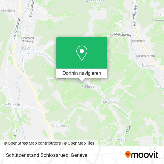 Schützenstand Schlossrued Karte