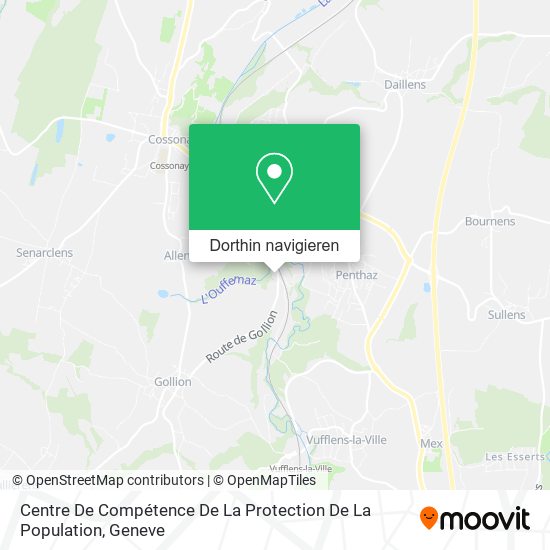 Centre De Compétence De La Protection De La Population Karte