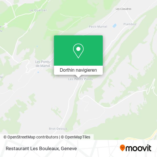 Restaurant Les Bouleaux Karte