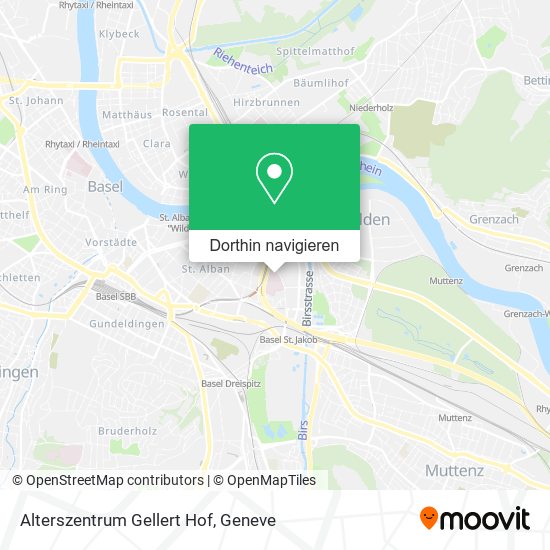 Alterszentrum Gellert Hof Karte