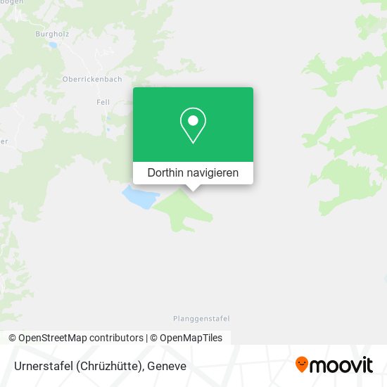 Urnerstafel (Chrüzhütte) Karte
