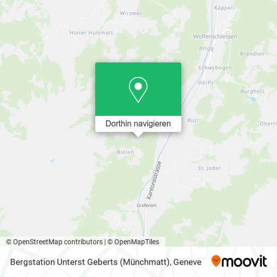 Bergstation Unterst Geberts (Münchmatt) Karte
