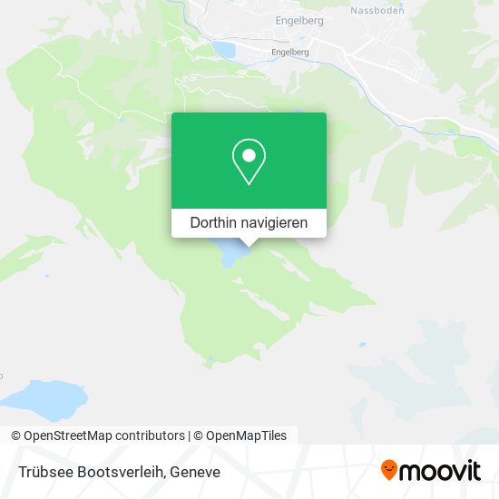 Trübsee Bootsverleih Karte
