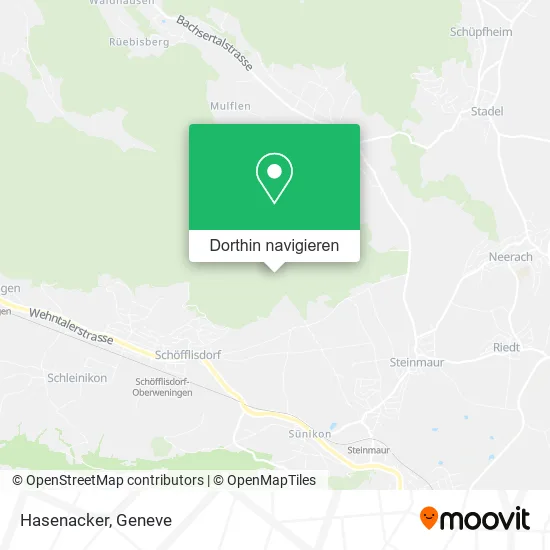 Hasenacker Karte