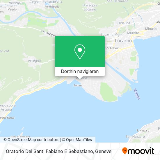 Oratorio Dei Santi Fabiano E Sebastiano Karte