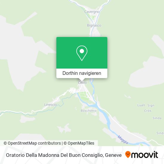 Oratorio Della Madonna Del Buon Consiglio Karte